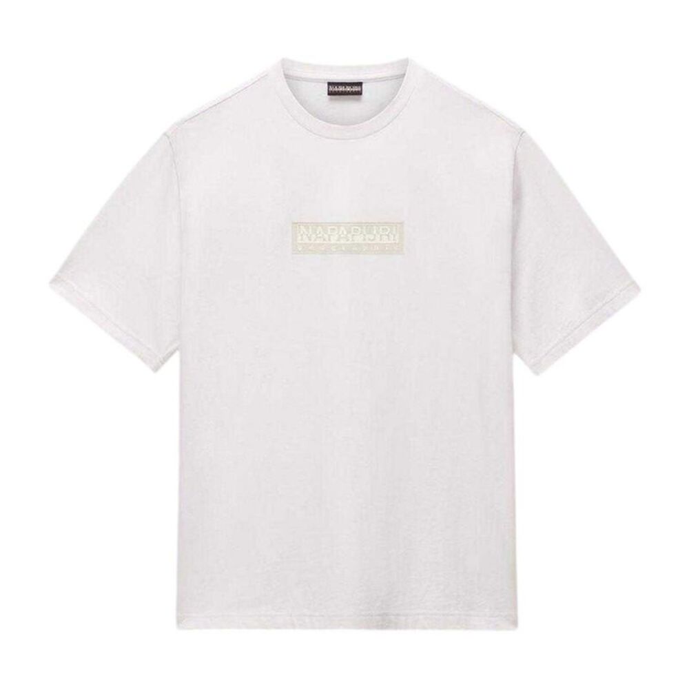 Napapijri Mens Box Logo T-Shirt / White